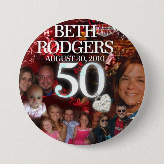 grafischer Knopf Button (Vorderseite)