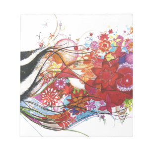 Grafischer Sparrow Notizblock