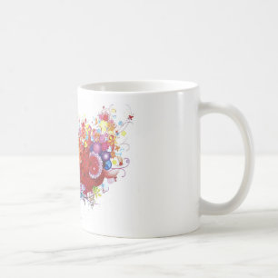 Grafischer Sparrow Tasse