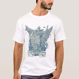 Grafischer T - Shirt Damen-Liberty (Libertas)