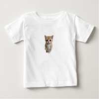 Grafischer T - Shirt für unschuldige Katzen