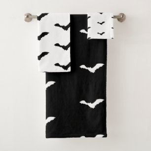 Grafisches Badetuch Set