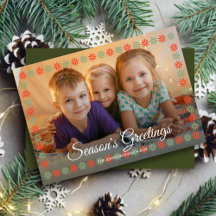 Grafisches Foto "Die Grüße der Jahreszeit"