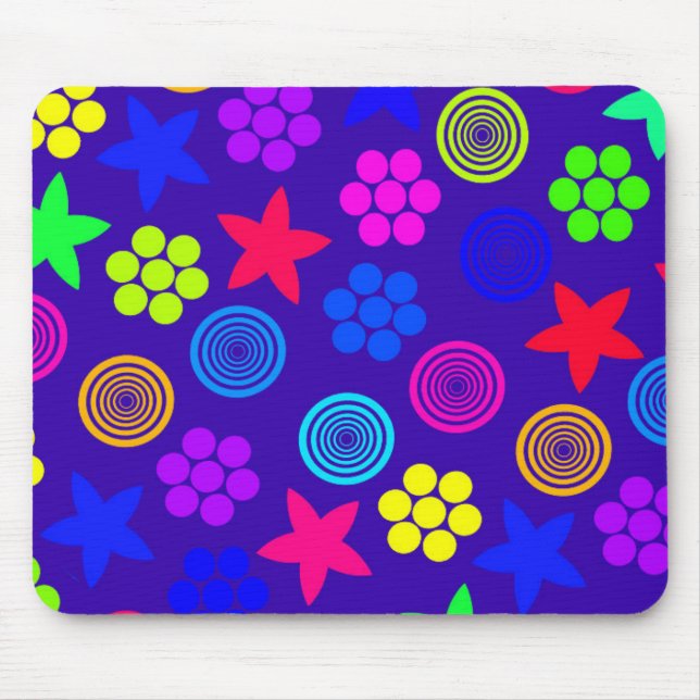 Grafisches Geo Mousepad (Vorne)