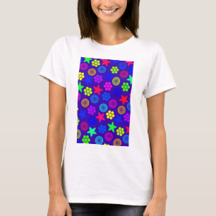 Grafisches Geo T-Shirt