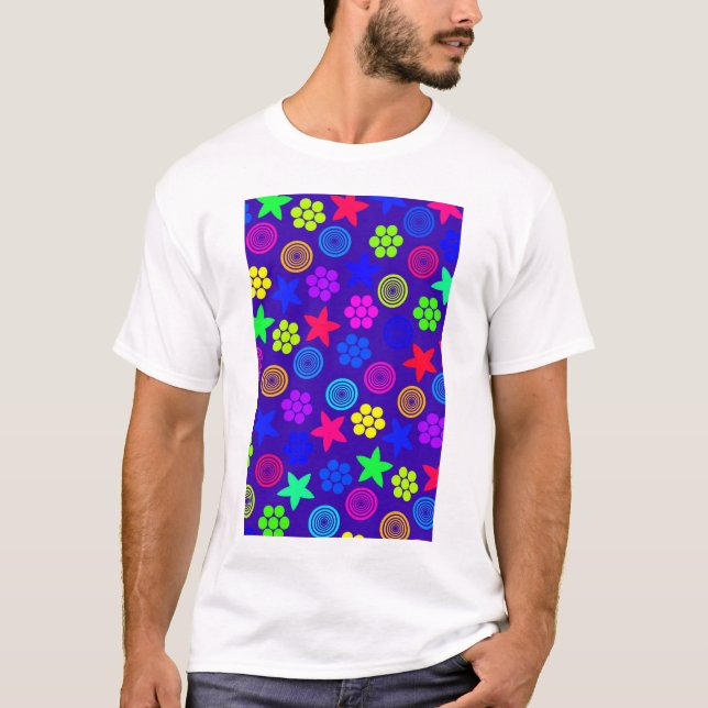 Grafisches Geo T-Shirt (Vorderseite)