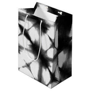 Grafisches Shibori I Mittlere Geschenktüte
