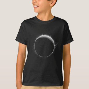 Grafisches Sonnenfinsternis Mond Sonne Event-Shirt T-Shirt
