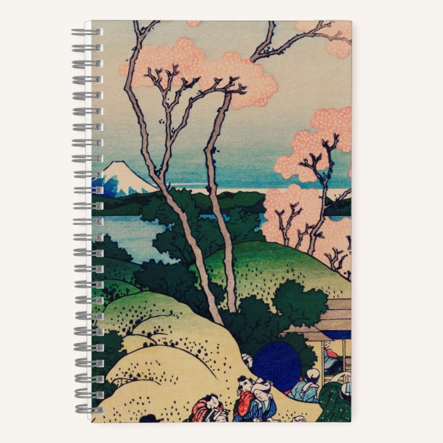 Grafisches SpiralNotebook Notizbuch (Vorderseite)