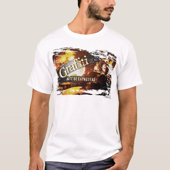 Grafitando mit Kunst und Stil T-Shirt (Vorderseite)
