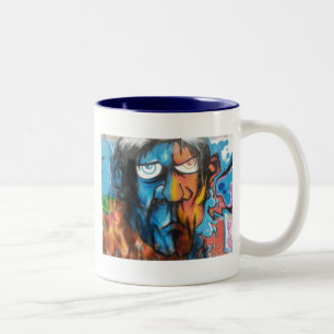 Grafitti Art Zweifarbige Tasse
