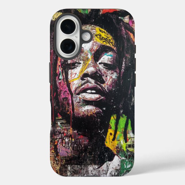 Grafitti Urban Street Art Phone Case (Rückseite)