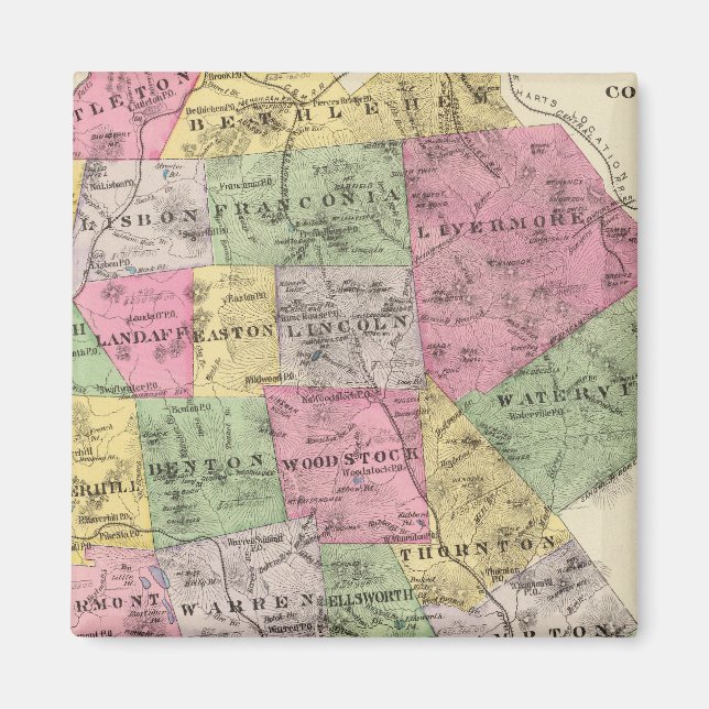 Grafton Landkreis, NH Magnet (Vorne)