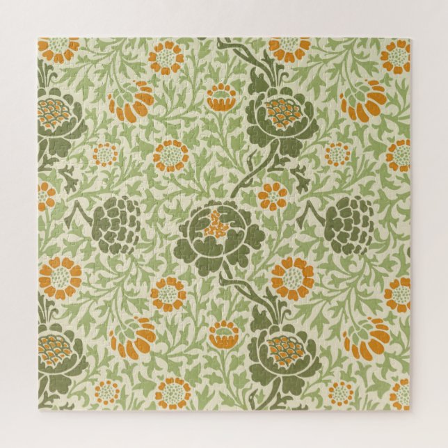 Grafton Pattern (von William Morris) Puzzle (Vertikal)