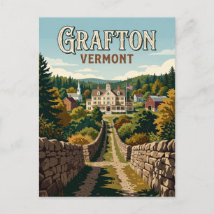 Grafton USA Postkarte
