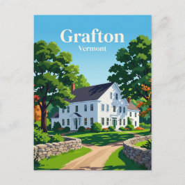 Grafton, Vermont USA Postkarte