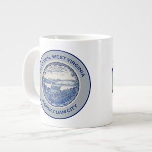 Grafton, West Virginia - eine große Jumbo-Tasse