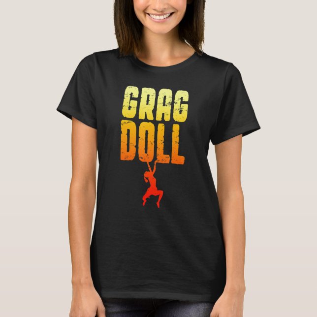 Grag Doll Rock Klettersteig Klettersteig T-Shirt (Vorderseite)