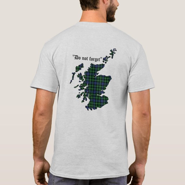 Graham Clan Adult T-Shirt (Rückseite)