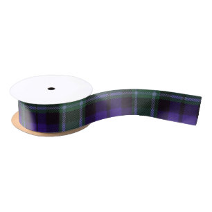 Graham-Clan karierter schottischer Tartan Satinband