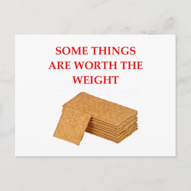 Graham Cracker Postkarte (Vorderseite)
