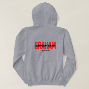 Graham Dancin Band Back Design Hoodie