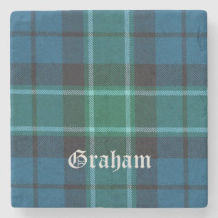 Graham, Graham Scottish Tartan, Graham Clan, Graha Steinuntersetzer