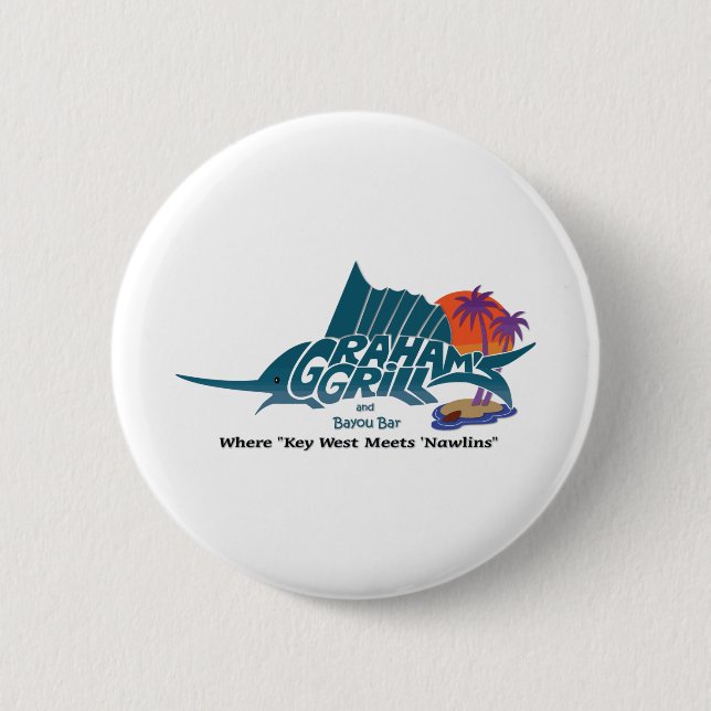 Graham Grill-Logo-Knopf Button (Vorderseite)
