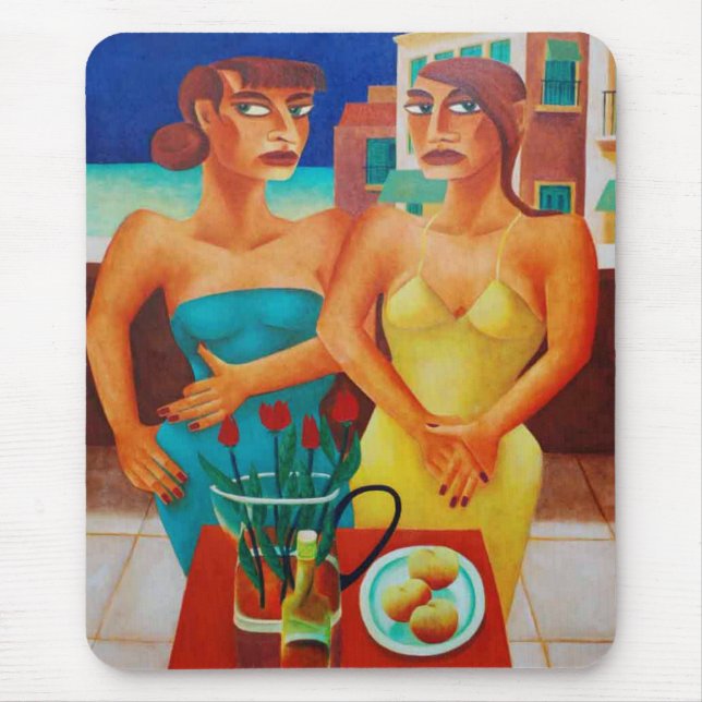 Graham knuttel Kunst Mousepad (Vorne)