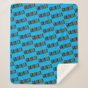 Graham Name made with Orange Sunset, Sherpadecke