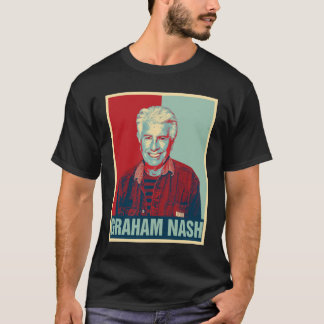 Graham Nash Retro Hope Style Geschenk für Fans T-Shirt