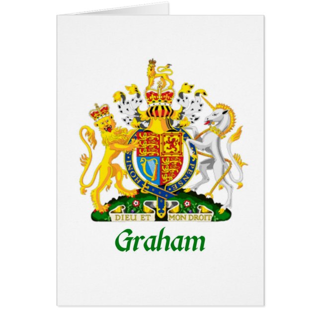Graham-Schild von Großbritannien (Vorne)