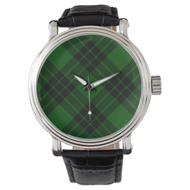 Graham Tartan kariert Armbanduhr (Vorderseite)