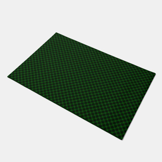 Graham Tartan kariert Fußmatte (Schrägansicht)
