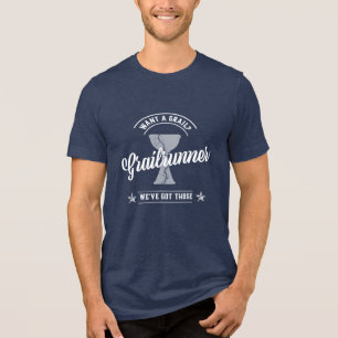 Grailrunner-Prämie Tri-Blend Shirt