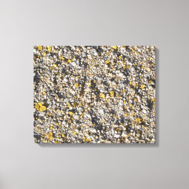 GRAINS VON JAUNE WRAPPED LEINWANDDRUCK (Vorderseite)