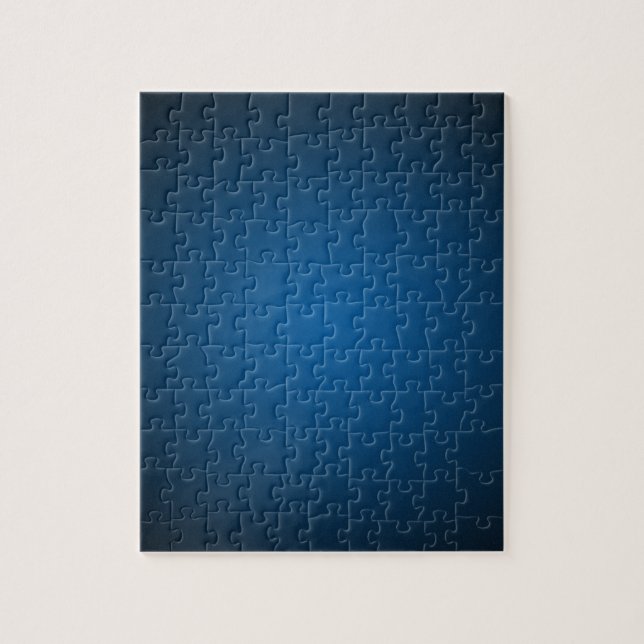 Grainy Blue-Black Vignette Puzzle (Vertikal)