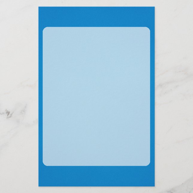 Grainy Bright Blue Background Briefpapier (Vorderseite)