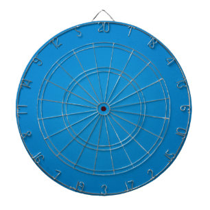 Grainy Bright Blue Background Dartscheibe