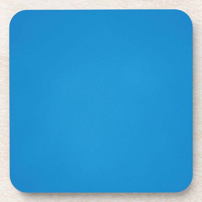 Grainy Bright Blue Background Getränkeuntersetzer (Vorderseite)