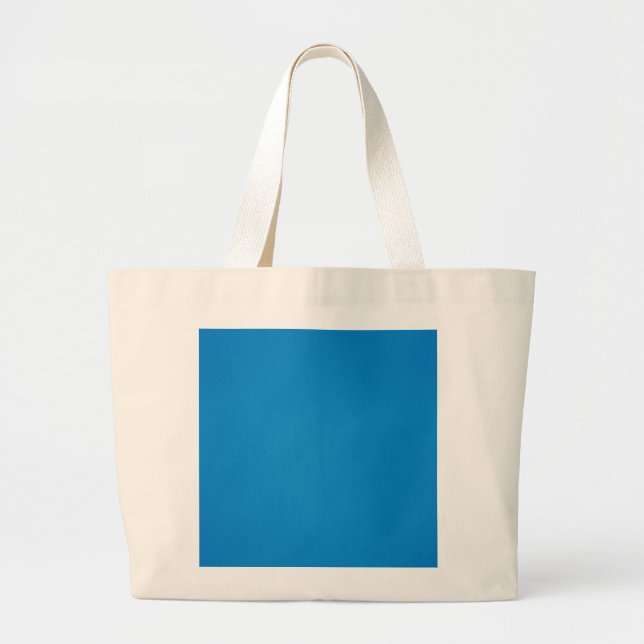 Grainy Bright Blue Background Jumbo Stoffbeutel (Vorne)