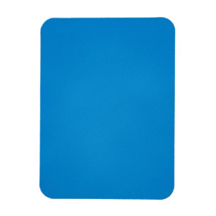 Grainy Bright Blue Background Magnet