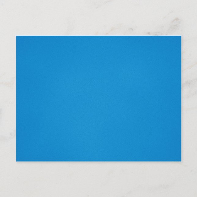 Grainy Bright Blue Background Postkarte (Vorderseite)