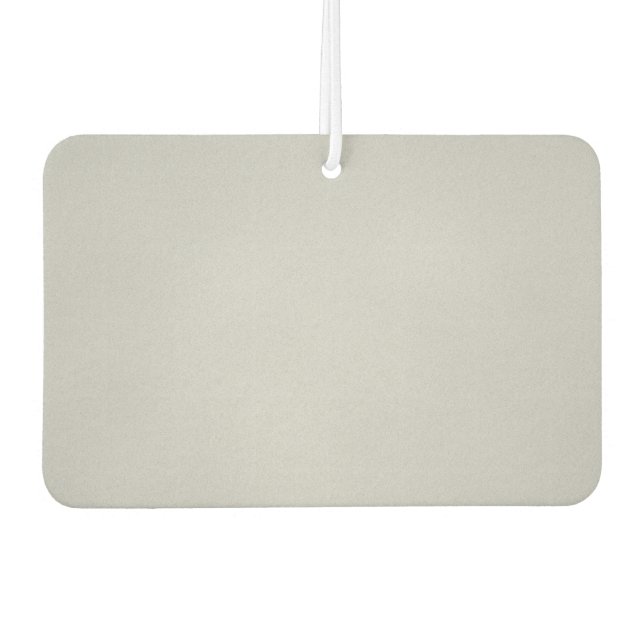 Grainy Gray Künstlerisch Textur Autolufterfrischer (Vorderseite)