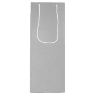 Grainy Gray Künstlerisch Textur Geschenktüte Für Weinflaschen
