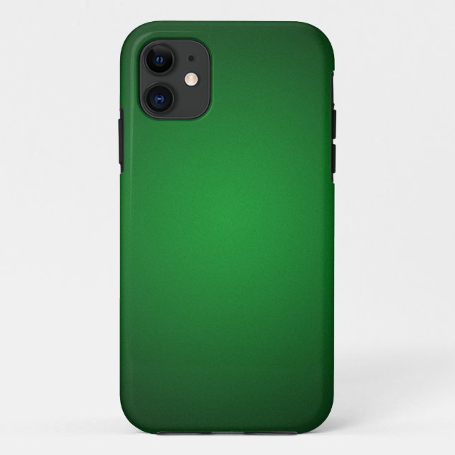 Grainy Green-Black Vignette Case-Mate iPhone Hülle (Rückseite)