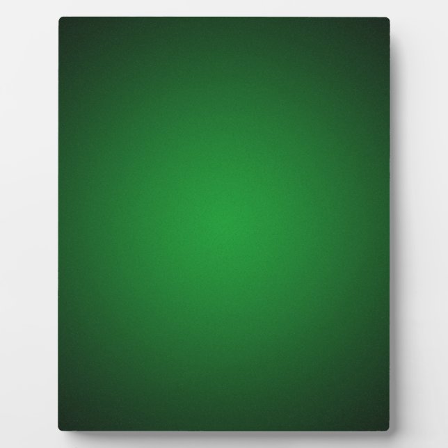 Grainy Green-Black Vignette Fotoplatte (Vorderseite)