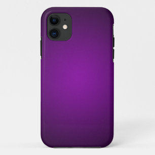 Grainy Lila-Black Vignette iPhone 11 Hülle