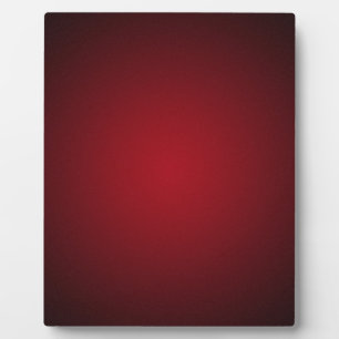Grainy Red-Black Vignette Fotoplatte