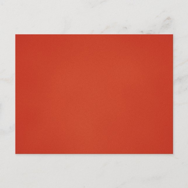 Grainy Warm Red Background Postkarte (Vorderseite)